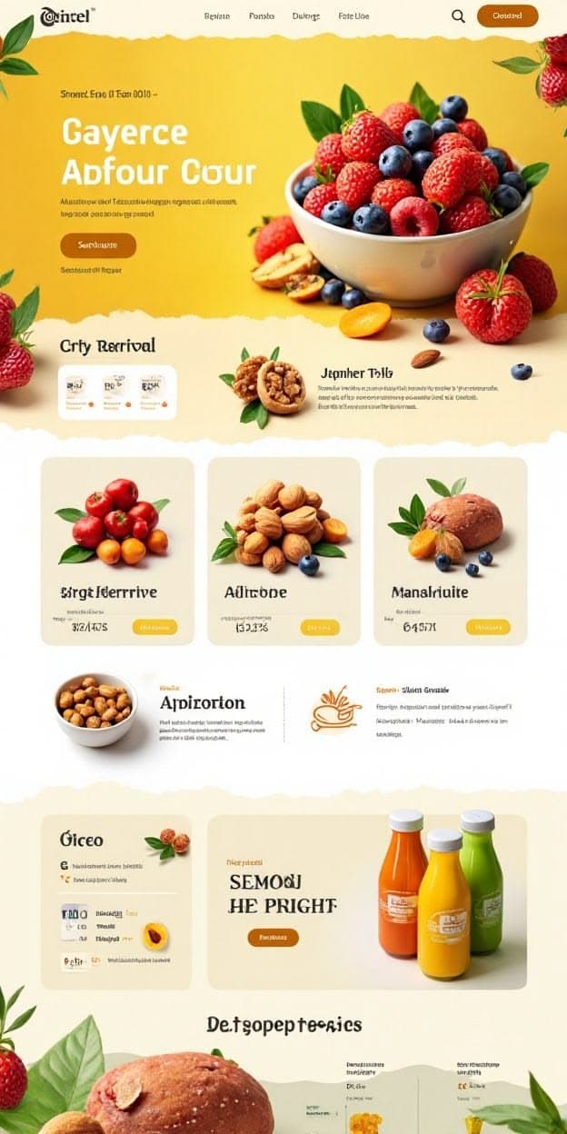 Mobile landing page