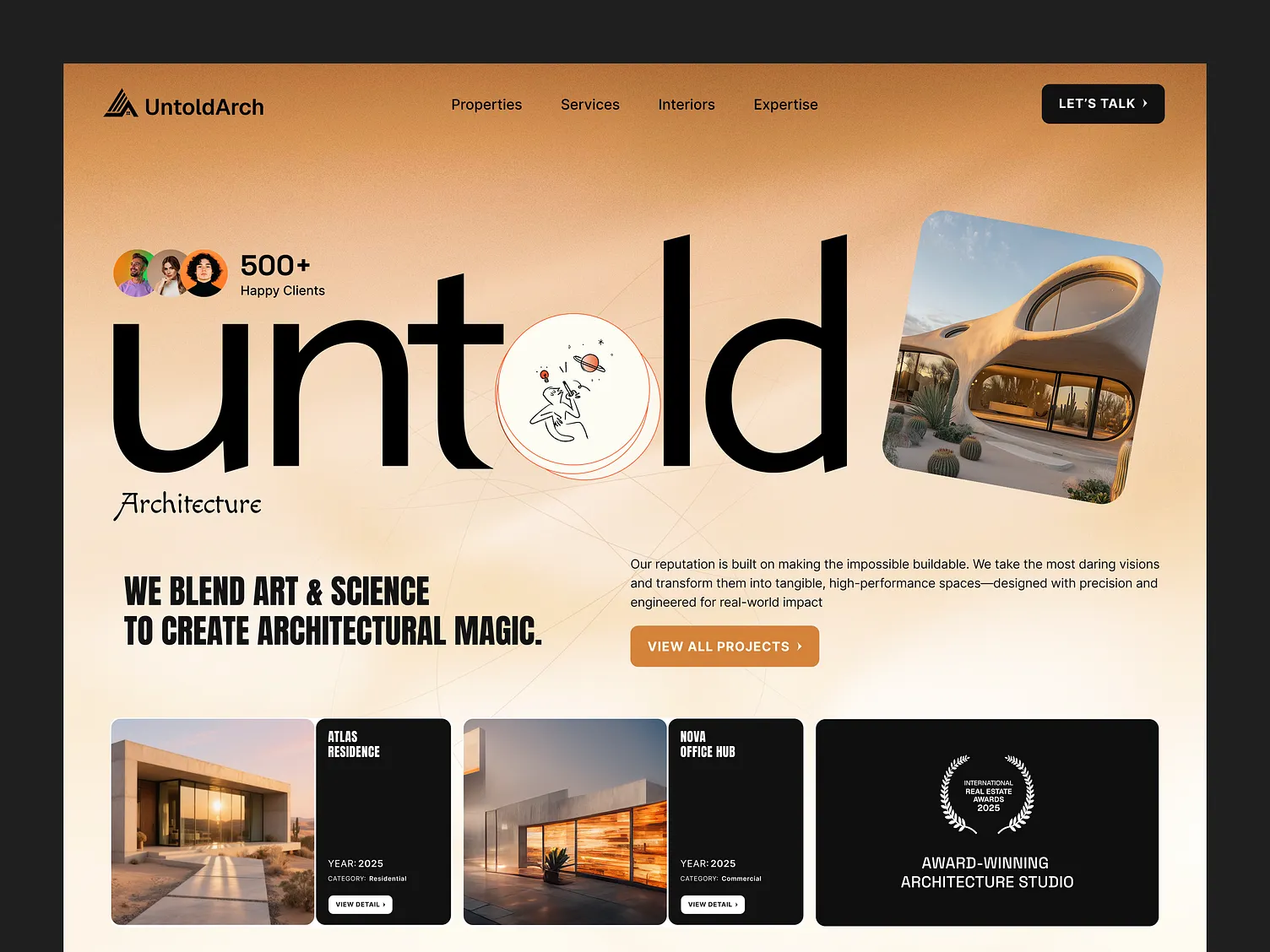 Architecture studio site